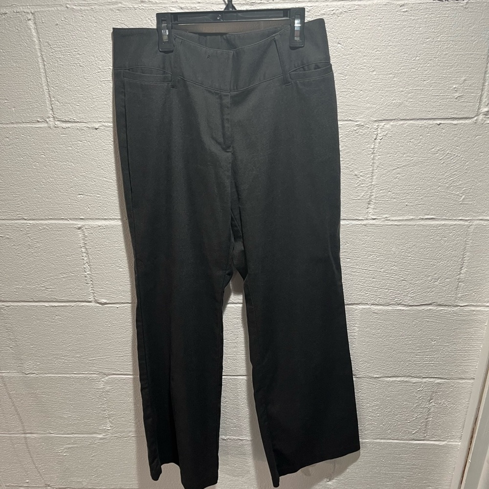 Express stretch dark gray dress pants, size 11/12